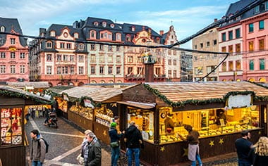 The Christmas Market in Mainz, Germany